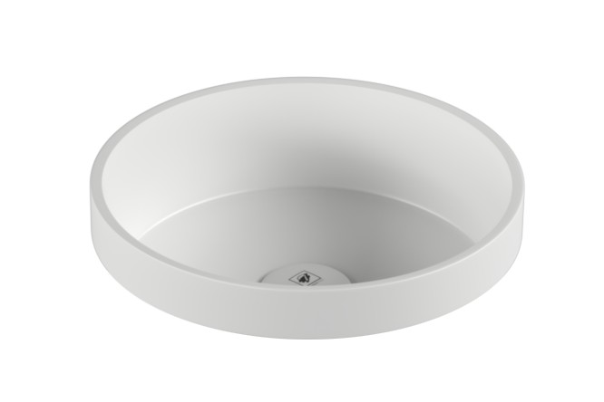 Semiencastre Rosette redondo