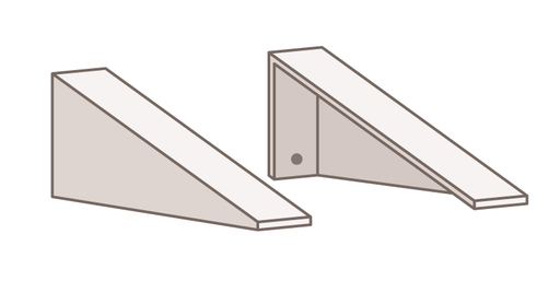 Juego de soportes Mnst+