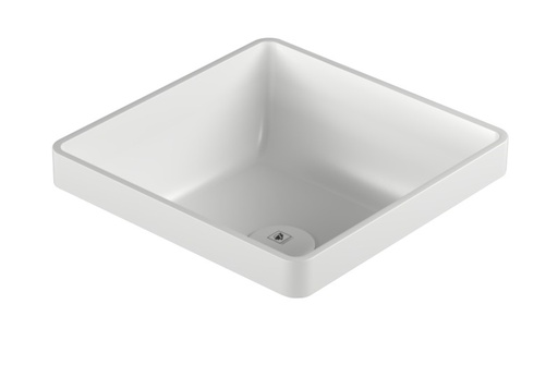 Semiencastre Rosette cuadrado